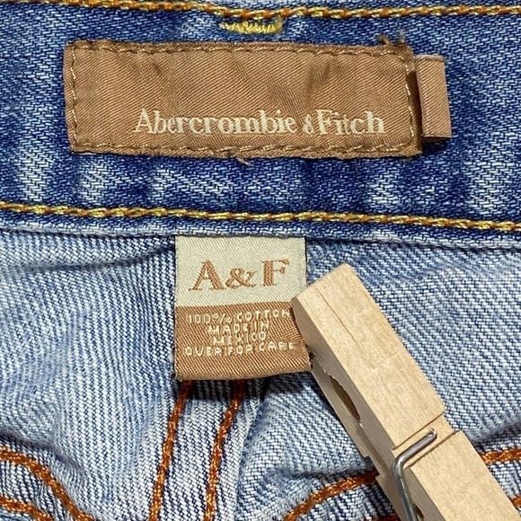 ABERCROMBIE & Fitch Boot Cut Blue Denim Jeans - Picture 10 of 12